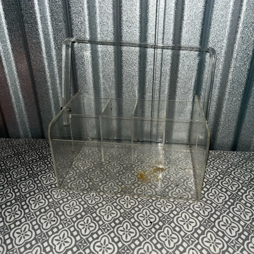 Clear Acrylic Organizer